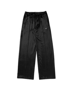 Nike Women's Sportswear Chill Knit Mid-rise Black Velour Pants