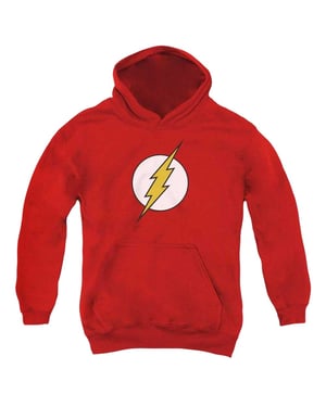 The Flash Logo Hoodie voor volwassenen van Unisex (Rood)
