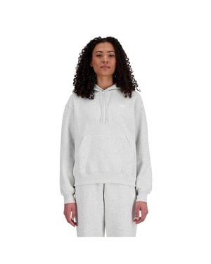 New Balance Dames/Dames French Terry Hoodie (Grijs Marl Marl)
