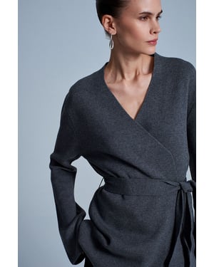 Women's Acrylic Wool Blend Cardigan