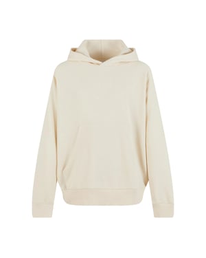Urban Classics Jongens Badstof Hoodie (Wit zand)