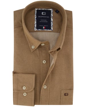 Overhemd Giordano bruin