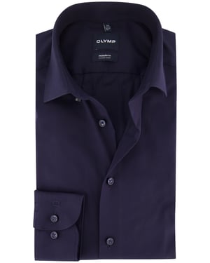 Overhemd Olymp donkerblauw