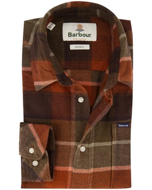 Overhemden Barbour Relaxed Fit bruin