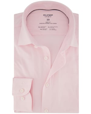 Roze overhemd OLYMP Level Five slanke fit stretch