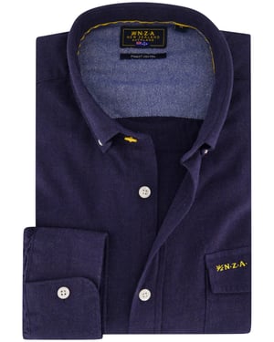 Overhemd New Zealand donkerblauw