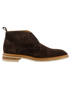 Schoenen Giorgio bruin suede met luxe zool