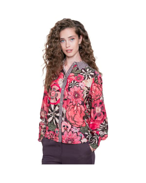 Geisha Blouse purple
