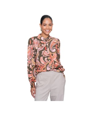 Geisha Blouse olive