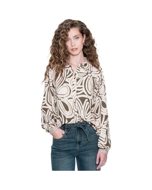 Geisha Blouse green