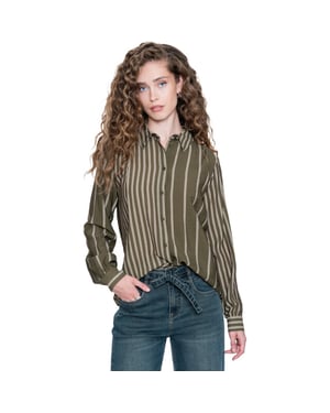Geisha Blouse olive