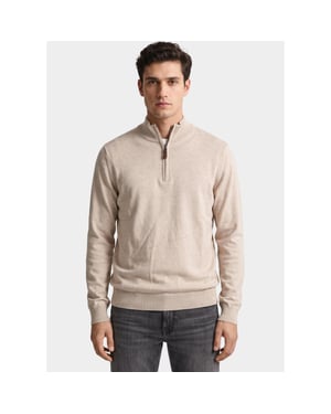 Bos Bright Blue Half zip 302/8005