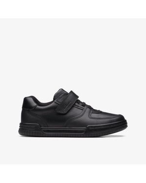 Fawn Lay K Black Leather Shoes