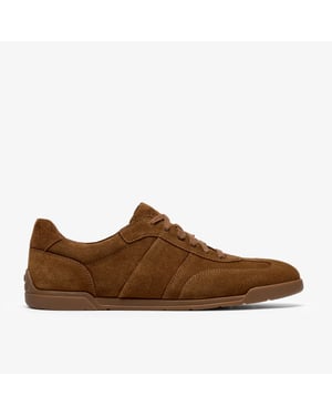 Henton Lo Cola Suede Trainers
