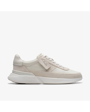 Craft Pace White Leather Shoes