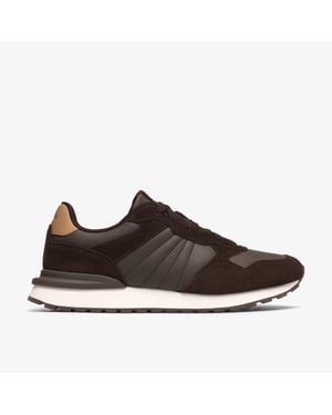 Franco Lace Brown Trainers