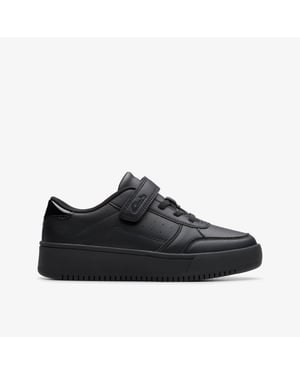 Barley Step Kid Black Trainers
