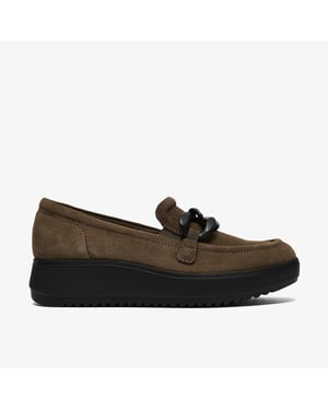 Zylah May Olive Suede Shoes