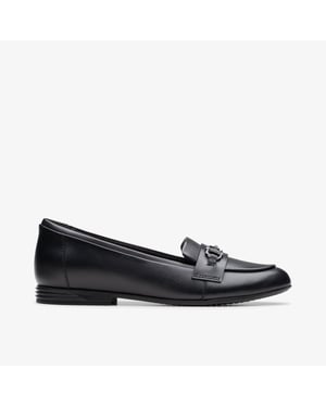 FinjaLoafer Y. Black Leather Shoes
