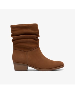 Danyelle Ruby Dark Tan Suede Boots