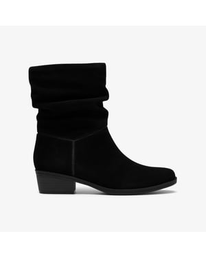 Danyelle Ruby Black Sde Boots