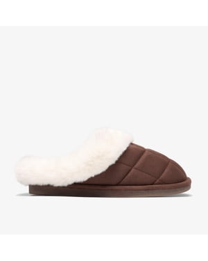 Thalia Mule Chocolate Slippers