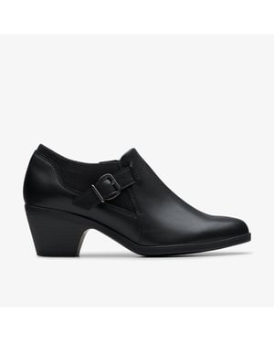 Emily2 Darcey Black Leather Shoes
