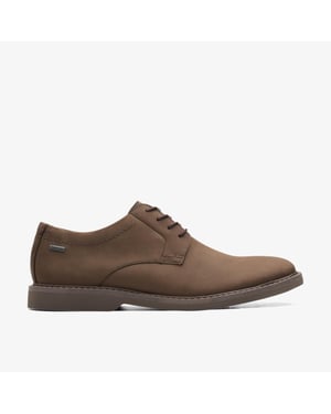 AtticusLTLoGTX Dark Brown Nub Shoes