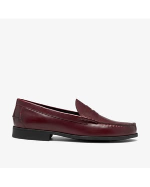 Stanbridge Lo Wine Leather Shoes