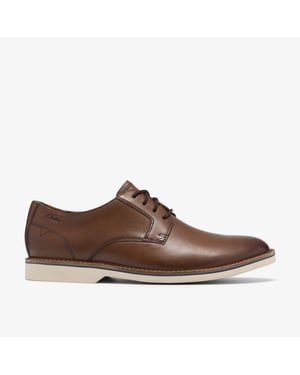 Atticus LT Tie Tan Leather Shoes