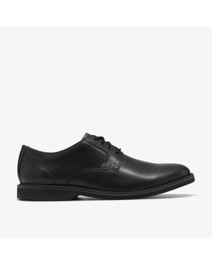Atticus LT Tie Black Leather Shoes