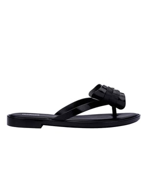 Flip Flop Slim V in Black