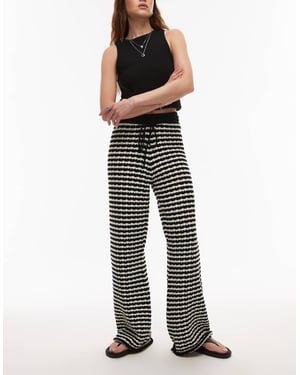 Topshop stickad randbyxa i mono