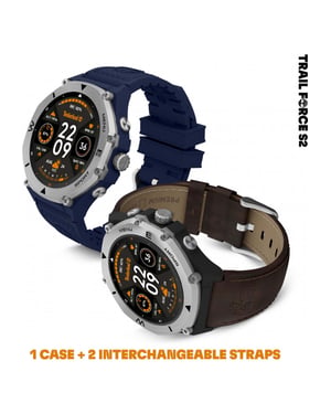 Timberland TDIGB00898X1 Mens Trail Force 2 Smartwatch and Strap Gift Set