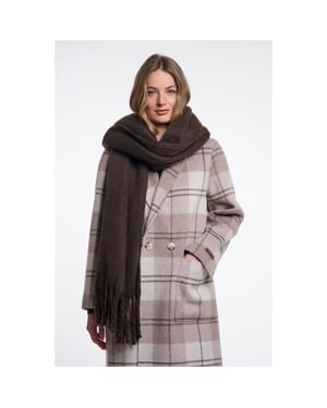 Rino & Pelle sccarf with fringes gella.7002612 11104 peated