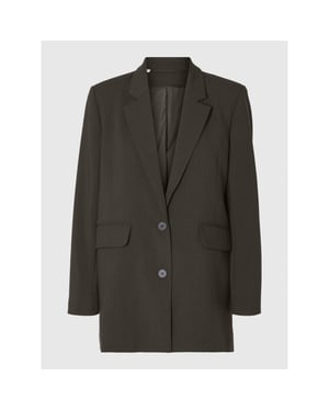 Selected Femme slfrita ls relaxed blazer mel noos 16094205 delicioso
