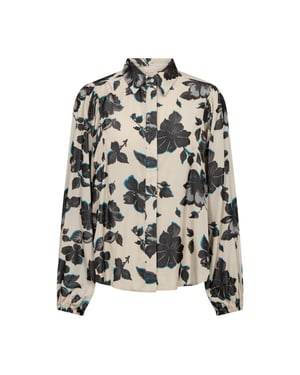 Free Quent mony shirt 212224 moonbeam w. black