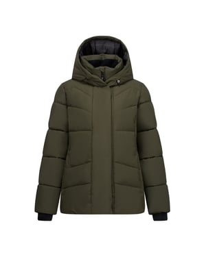 Dare 2B Womens/Ladies Lustre Padded Jacket (Dark Khaki)