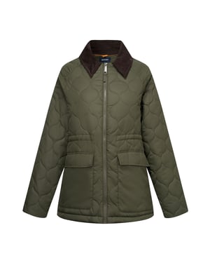 Regatta Womens/Ladies Amira Quilted Padded Jacket (Dark Khaki)