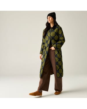 Regatta Womens/Ladies Sun Daisy Quilted Mid Length Jacket (Olive)