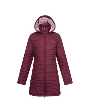 Regatta Womens/Ladies Selenar Quilted Long Jacket (Fig)