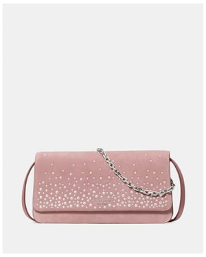 Ivy Studded Suede Crossbody Bag