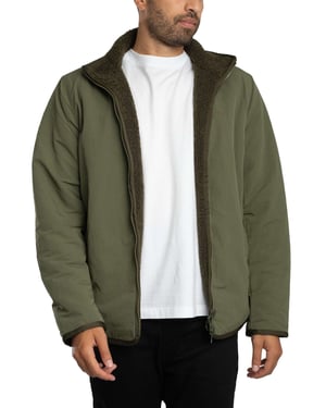 Barbour Omkeerbaar Fleecejack, Groen