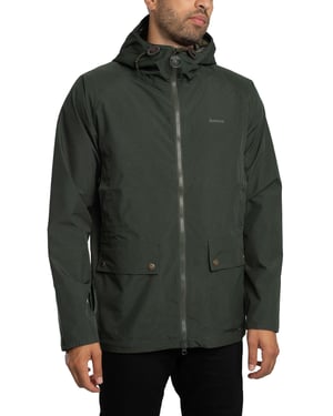 Barbour Domus Waterdichte Jas Met Capuchon, Groen
