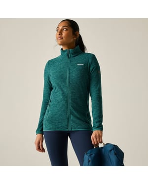 Regatta Womens/Ladies Harrow Full Zip Fleece Jacket (Mediterranea)