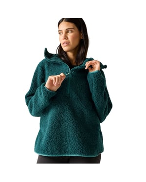 Regatta Elindra waterafstotende fleece met halve rits voor dames (Mediterranea)