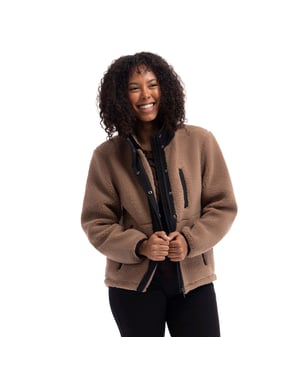 Trespass Womens/Ladies Yuill Fleece Jacket (Beige)