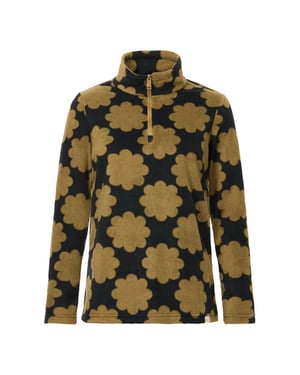 Regatta Womens/Ladies Orla Kiely Sun Daisy Half Zip Fleece (Olive)