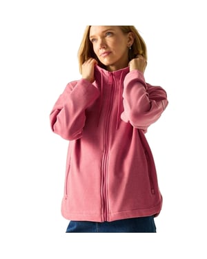 Regatta Womens/Ladies Ashlynn Knitted Fleece Jacket (Slate Rose)
