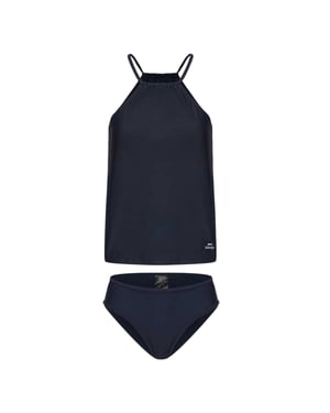 Slazenger Tankini-set met logo voor dames (Marine)